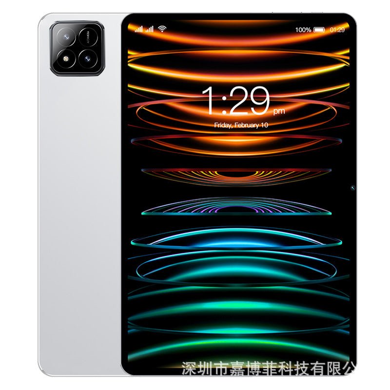 Tablet computer, 4+128G, Bluetooth, high - definition calling, entertainment, AliExpress and other foreign trade product manufacturers are exclusively for full screen - Gadget Grove